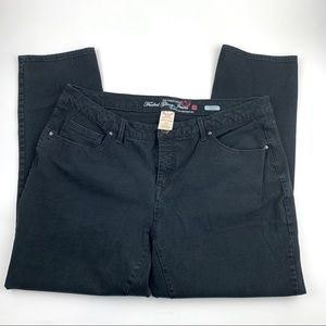 Faded Glory Ultimate Skinny Black Denim Jeans